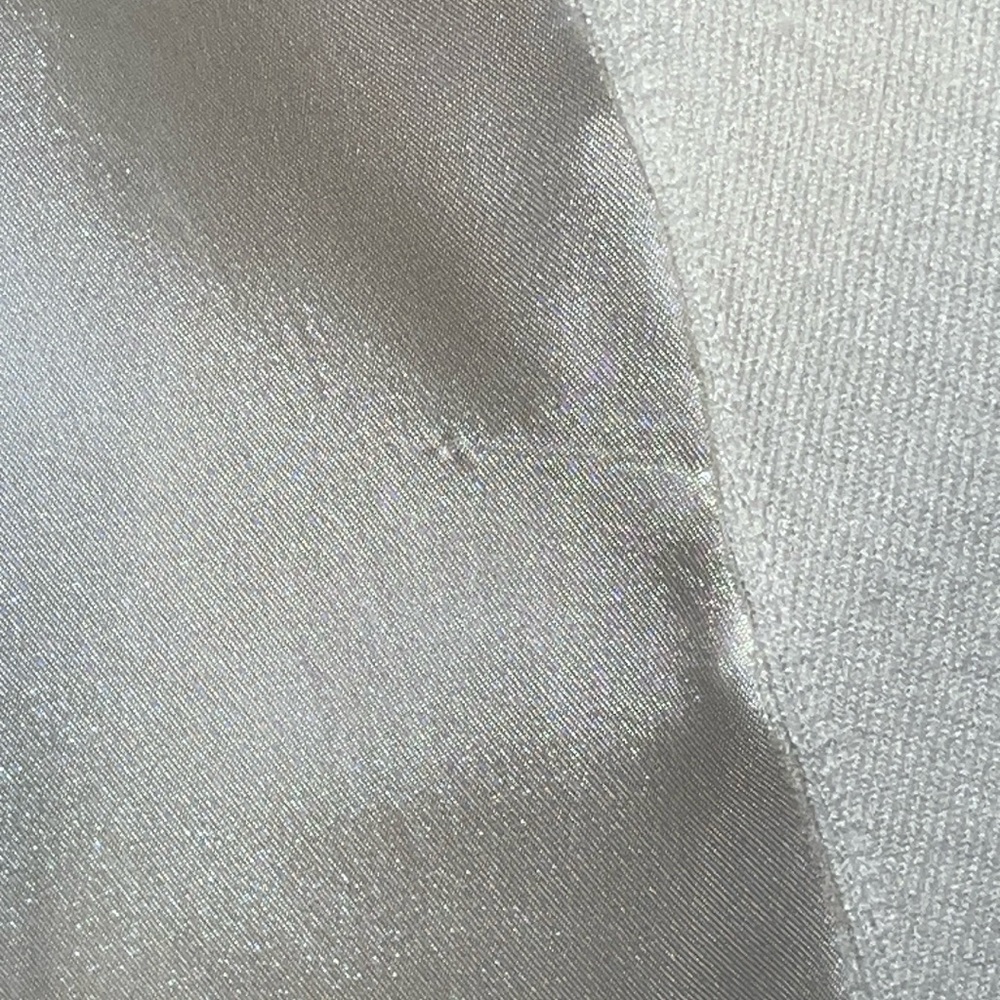 Vila Milano White Wool Blend Multi Fabric Mock-neck Sweater Sz. MD. - Picture 7 of 12